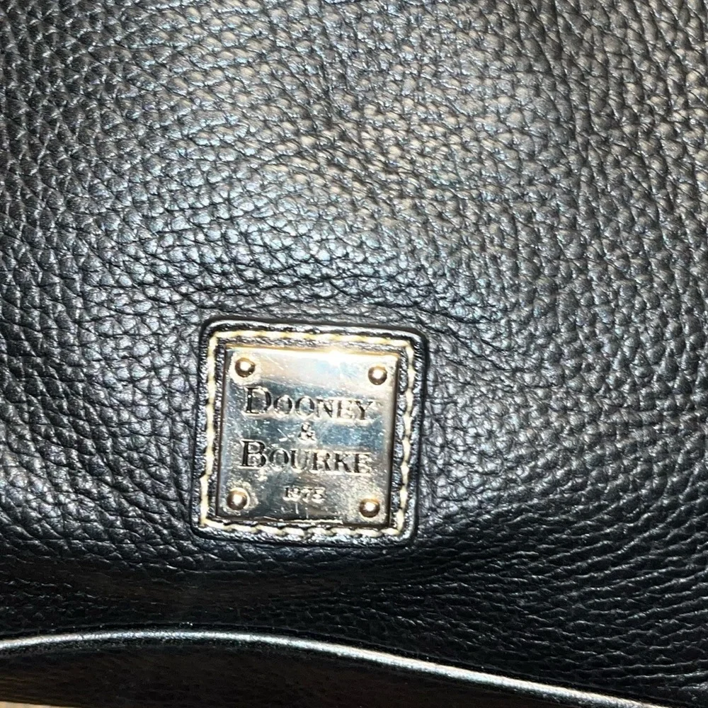Dooney & Bourke Black Leather Shoulder Bag